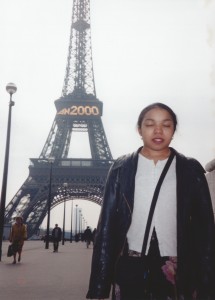 Feeling sleepy at the Eiffel Tower :)