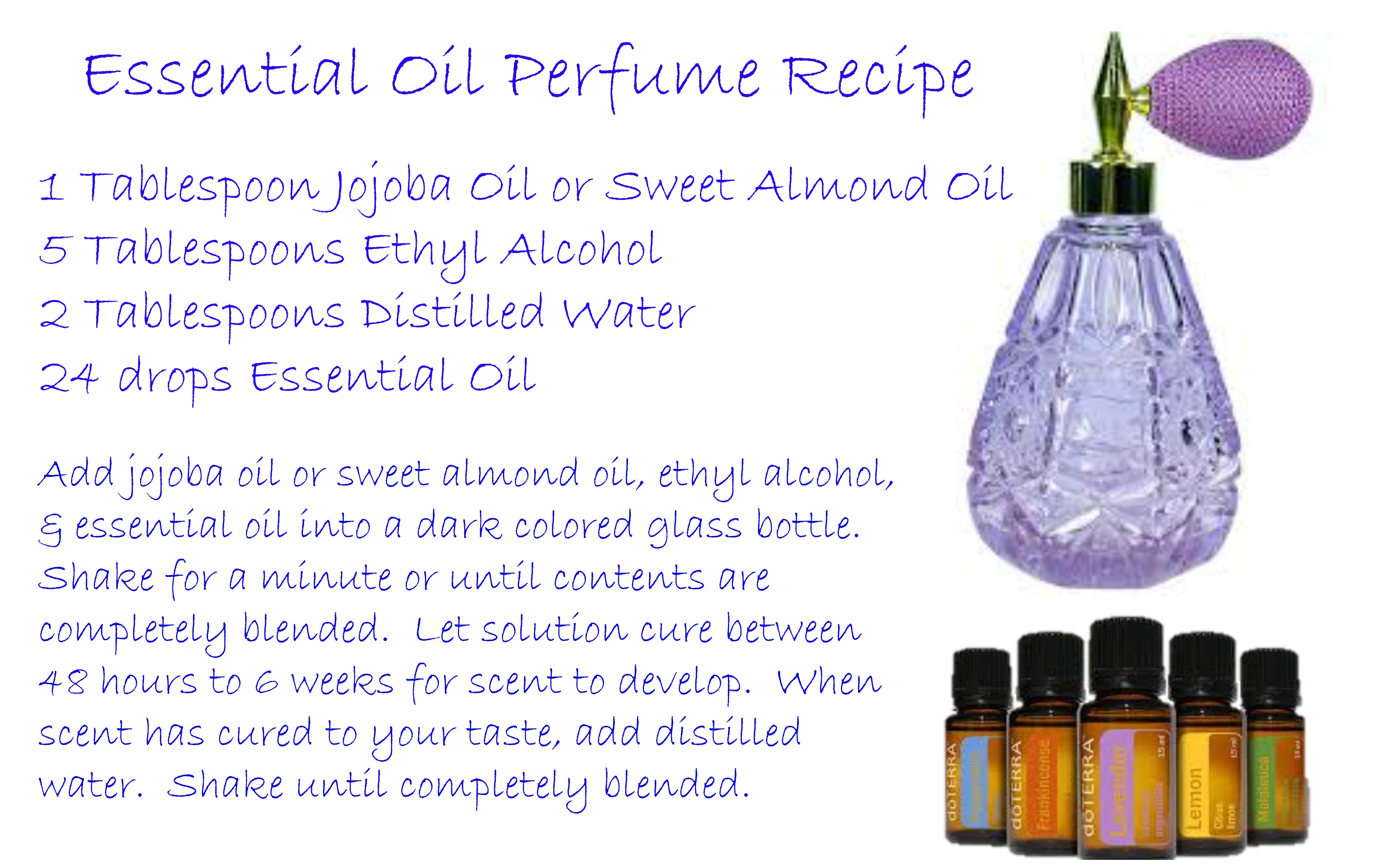 essential oil perfume recipe