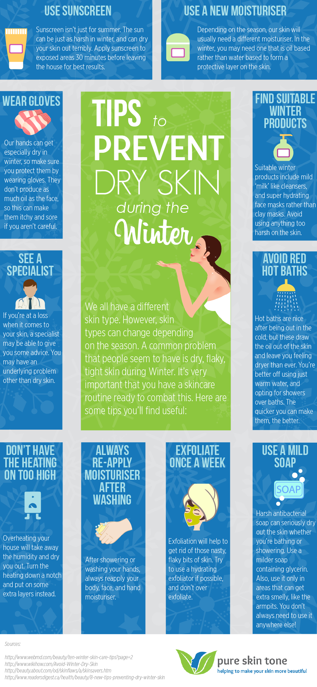 dry skin tips